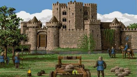 Castle. Strategy game.. Defender of the Crown