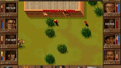 Beautiful screenshot of Jagged Alliance number 6.