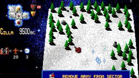 Interesting screenshot of Mega-Lo-Mania number 2.