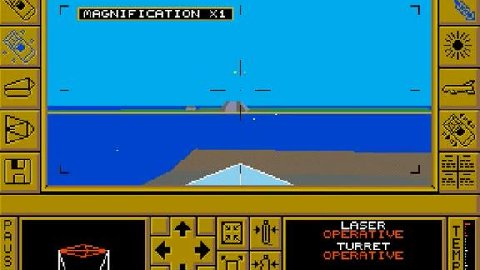 Retro flight simulator.. Carrier Command