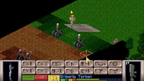Tactical map. Old space strategy.. X-COM: UFO Defense (UFO: Enemy Unknown)