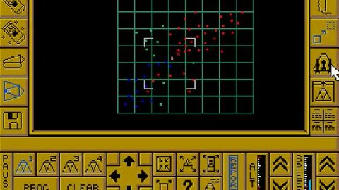 Game map. Flight simulator.. Carrier Command