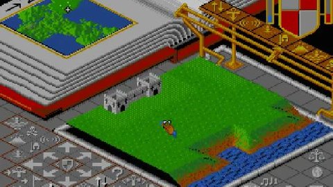 Retro strategy God game.. Populous