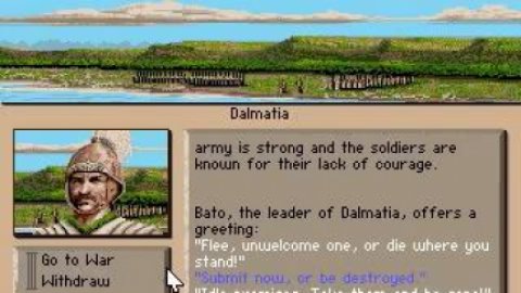 Classic strategy game.. Centurion: Defender of Rome